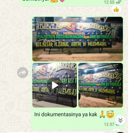 Pengiriman Papan Bunga Duka Sliyeg