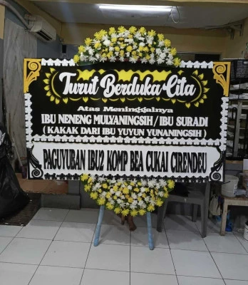 Papan Bunga di Sliyeg